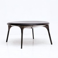 <a href="https://www.galeriegosserez.com/artistes/loellmann-valentin.html">Valentin Loellmann </a> - Steel - Coffee table